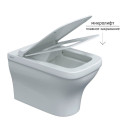 Комплект BERGES 042450 (инсталляция NOVUM, кнопка D3 хром глянец, унитаз Strati Rimless, сидение дюропласт Strati Slim SO) (042450) 