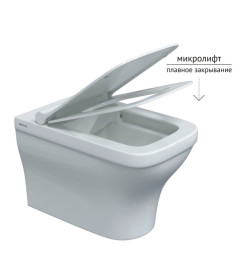 Комплект BERGES 042450 (инсталляция NOVUM, кнопка D3 хром глянец, унитаз Strati Rimless, сидение дюропласт Strati Slim SO)