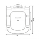 Комплект BERGES 042450 (инсталляция NOVUM, кнопка D3 хром глянец, унитаз Strati Rimless, сидение дюропласт Strati Slim SO) (042450) 
