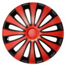 Колпак декоративный автомобильный GMK Red Black 14" (4 шт.) Star S14029 (S14029) 