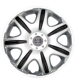 Колпак декоративный автомобильный Опус Super Silver 15" (4 шт.) Star S15273