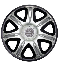 Колпак декоративный автомобильный Наскар Super Silver 14" (4 шт.) Star S14263