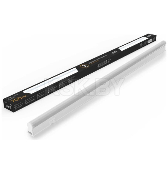 Светильник с кнопкой GAUSS LED TL линейный матовый 10W 3000K 561х22х37,700лм,  (130511110) 