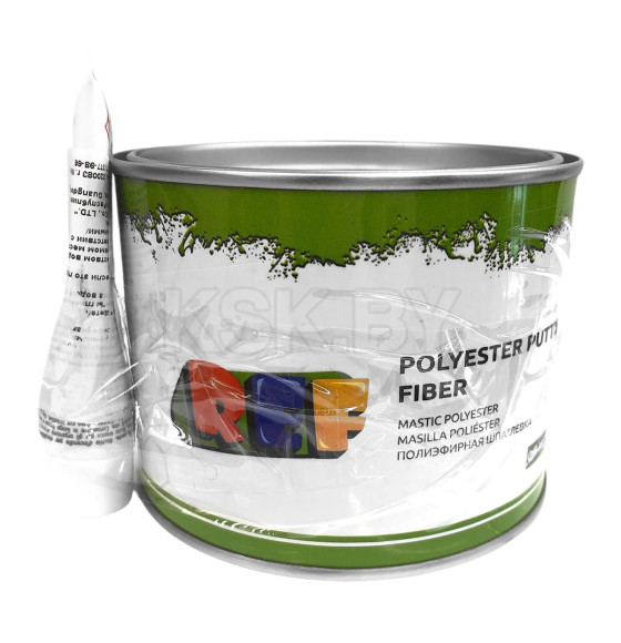 Шпатлевка универсальная Polyester Putty UNISOFT 0,9кг (REF-R02109) 