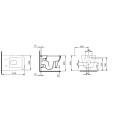 Комплект BERGES 042449 (инсталляция NOVUM, кнопка L5 черная SoftTouch, унитаз Strati Rimless, сидение дюропласт Strati Slim SO) (042449) 