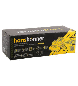 Углошлифмашина Hanskonner HAG13125TJE