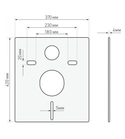 Комплект BERGES 043346 (инсталляция АТОМ Line, кнопка белая, унитаз FLOE S Rimless, сидение дюропласт Floe S Slim SO)