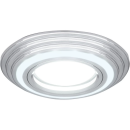 Светильник Gauss Backlight BL139 Круглый Хром. Gu5.3, 3W, LED 4000K  (BL139) 