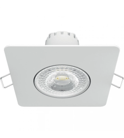 Светильник встраиваемый LED 6W 500 Lm 3000K 90х90х56 мм квадрат (белый) Gauss 948411106