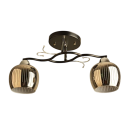 Светильник НПБ 02-2х60-101 8333/2B черный/хром (8333/2B) 