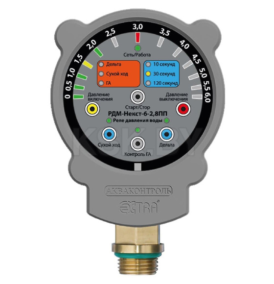 Реле давления монтажника Extra Акваконтроль РДМ-Некст-6-2.8 ПП