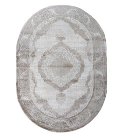 Ковер (1х2) VICTORIA HL651-CREAM-VIZON-OVAL