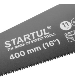 Ножовка по дереву 400 мм (11 TPI) STARTUL PROFI ST4250-40