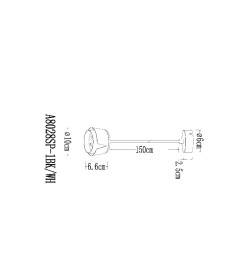 Светильник подвесной Arte Lamp AMAKS A8028SP-1BK