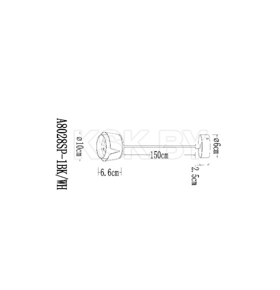 Светильник подвесной Arte Lamp AMAKS A8028SP-1BK (A8028SP-1BK) 