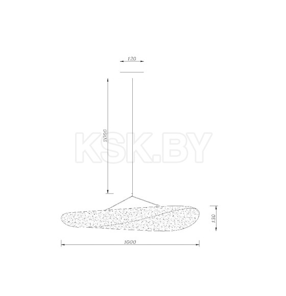 Светильник подвесной Divinare FIAMMA 5866/06 SP-35 (5866/06 SP-35) 