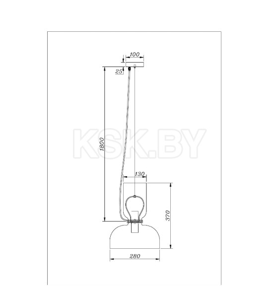 Светильник подвесной Divinare PAOLA 5864/06 SP-1 (5864/06 SP-1) 