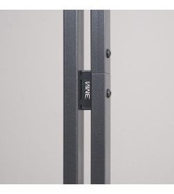 Вешалка напольная "Торонто 1" 335х335х1800мм, цвет графит