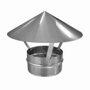 Зонт вентиляционный d100мм;  AISI430-0,5мм