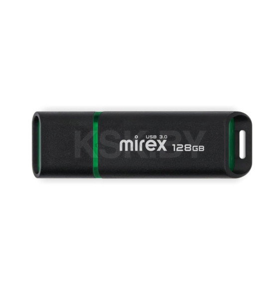 Флеш-накопитель 128GB USB 3.0 FlashDrive Mirex SPACER BLACK 13600-FM3SP128 (13600-FM3SP128) 