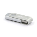 Флеш-накопитель 128GB USB 3.0 FlashDrive Mirex SWIVEL SILVER 13600-FM3SS128 (13600-FM3SS128) 