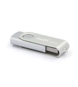 Флеш-накопитель 128GB USB 3.0 FlashDrive Mirex SWIVEL SILVER 13600-FM3SS128