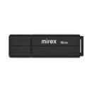 Флеш-накопитель 16GB USB 2.0 FlashDrive Mirex LINE BLACK 13600-FMULBK16 (13600-FMULBK16) 