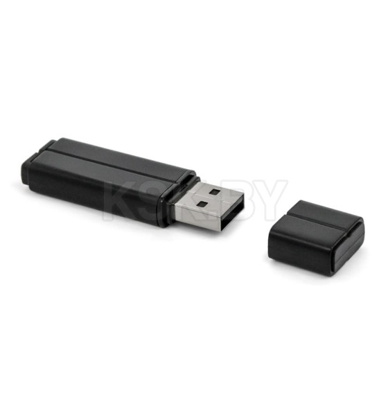 Флеш-накопитель 16GB USB 2.0 FlashDrive Mirex LINE BLACK 13600-FMULBK16 (13600-FMULBK16) 