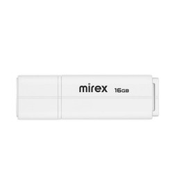 Флеш-накопитель 16GB USB 2.0 FlashDrive Mirex LINE WHITE 13600-FMULWH16