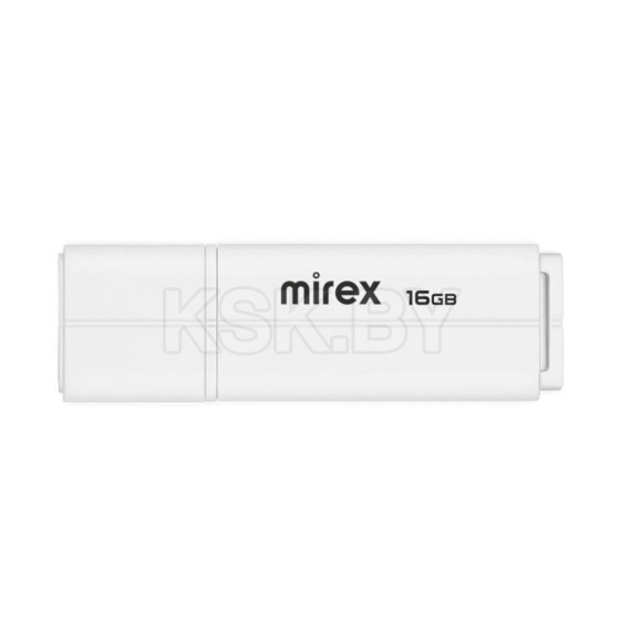 Флеш-накопитель 16GB USB 2.0 FlashDrive Mirex LINE WHITE 13600-FMULWH16 (13600-FMULWH16) 