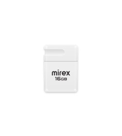 Флеш-накопитель 16GB USB 2.0 FlashDrive Mirex MINCA WHITE 13600-FMUMIW16