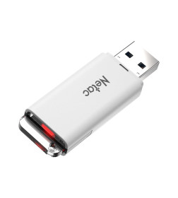 Флеш-накопитель 128GB USB 2.0 FlashDrive (с индикатором) Netac U185 NT03U185N-128G-20WH