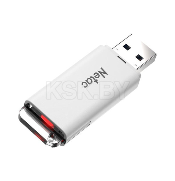 Флеш-накопитель 128GB USB 2.0 FlashDrive (с индикатором) Netac U185 NT03U185N-128G-20WH (NT03U185N-128G-20WH) 