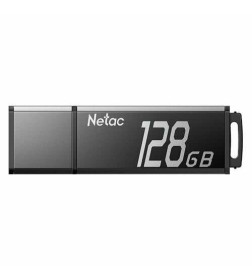 Флеш-накопитель 128GB USB 3.0 FlashDrive (алюминиевый сплав) Netac U351 NT03U351N-128G-30BK