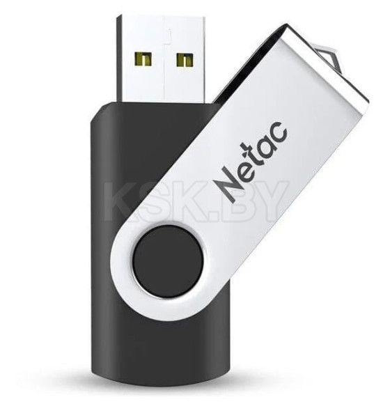 Флеш-накопитель 128GB USB 3.0 FlashDrive (пластик/металл) Netac U505 NT03U505N-128G-30BK (NT03U505N-128G-30BK) 