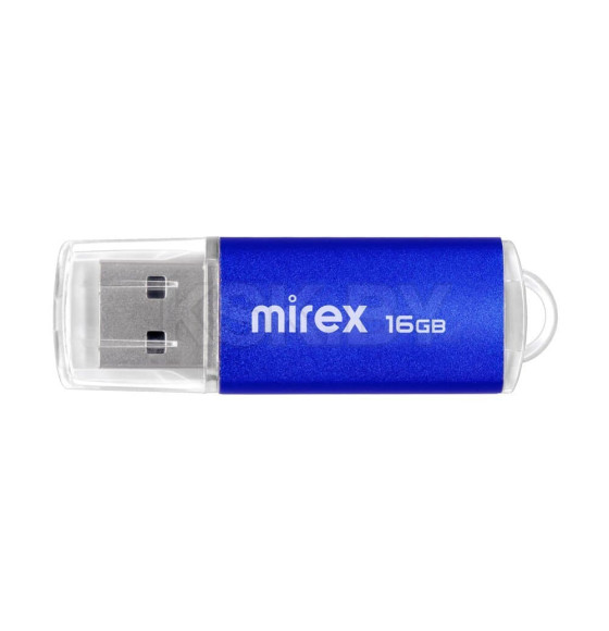 Флеш-накопитель 16GB USB 2.0 FlashDrive Mirex UNIT AQUA 13600-FMUAQU16 (13600-FMUAQU16) 