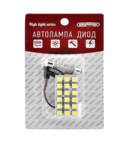 Панель светодиодная 12V 18 SMD диодов, 47х23 мм (белая) SKYWAY S03301003