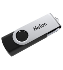 Флеш-накопитель 16GB USB 2.0 FlashDrive (пластик/металл) Netac U505 NT03U505N-016G-20BK