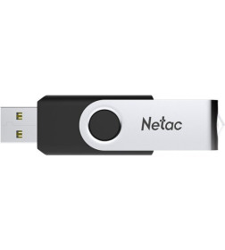 Флеш-накопитель 16GB USB 2.0 FlashDrive (пластик/металл) Netac U505 NT03U505N-016G-20BK