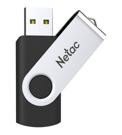 Флеш-накопитель 16GB USB 2.0 FlashDrive (пластик/металл) Netac U505 NT03U505N-016G-20BK