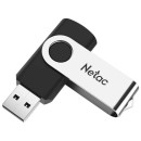 Флеш-накопитель 16GB USB 3.0 FlashDrive (пластик/металл) Netac U505 NT03U505N-016G-30BK (NT03U505N-016G-30BK) 