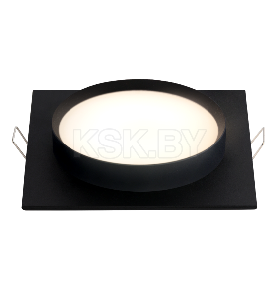 Светильник встраиваемый GX53, квадрат черный (21263) IP20 Nova Tru energy (21263) 