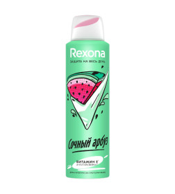 REXONA АНТИПЕРСПИРАНТ АЭРОЗОЛЬ СОЧНЫЙ АРБУЗ 150МЛ