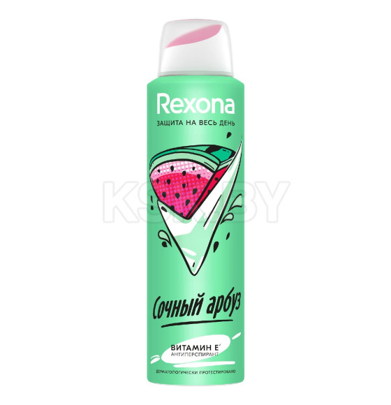 REXONA АНТИПЕРСПИРАНТ АЭРОЗОЛЬ СОЧНЫЙ АРБУЗ 150МЛ (0031107908) 