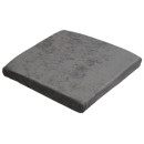 Подушка для сиденья MATEX VELOURS CUADRO. КОМПЛЕКТ 4 ШТ.. Размер: 33x33 Цвет: серый (46-752) 