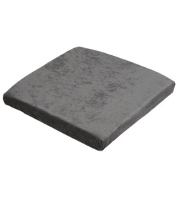 Подушка для сиденья MATEX VELOURS CUADRO. КОМПЛЕКТ 4 ШТ.. Размер: 33x33 Цвет: серый