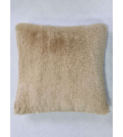 Подушка декоративная MATEX PLUSH. Размер: 35x35 Цвет: Темно-бежевый