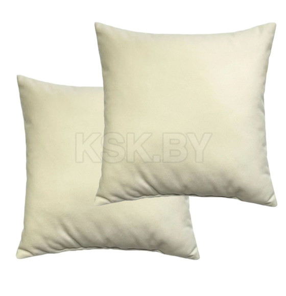 Подушка декоративная MATEX ITAKA BASIS. КОМПЛЕКТ 2 ШТ.. Размер: 35x35 Цвет: Молочный (64-114) 