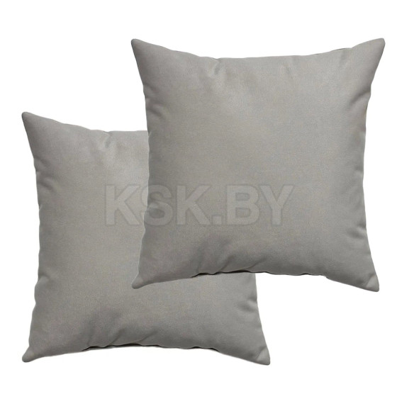 Подушка декоративная MATEX ITAKA BASIS. КОМПЛЕКТ 2 ШТ.. Размер: 35x35 Цвет: Розовато-серый (64-244) 