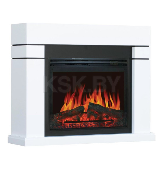 Каминокомплект Смолком LINDOS MB/JUP/SYM26 c Royal Flame Jupiter FX N Black Бьянко белый (LINMBJuFXNBlБб) 